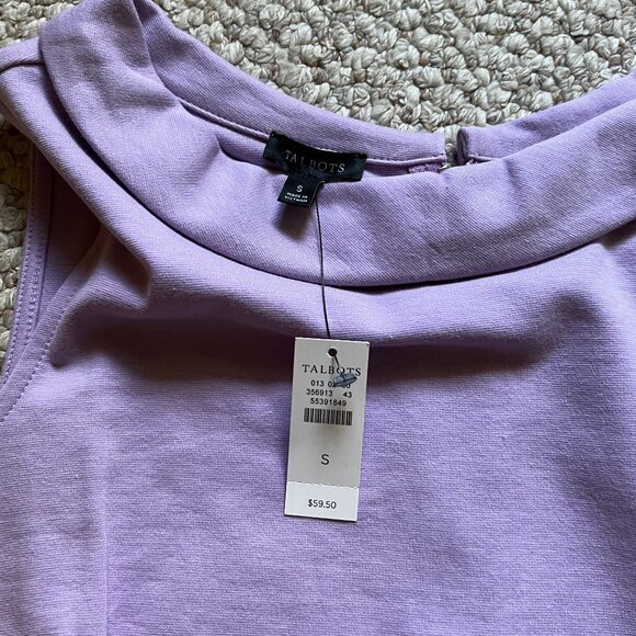 TALBOTS - Zip Back Tank - Sunset Lavender -- NEW with Tag - Picture 7 of 9